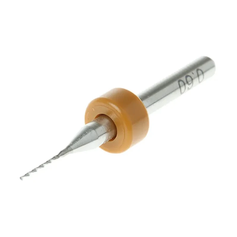 Fortex Solid Tungsten Carbide Micro PCB Drill Bit, 0.6 mm Diameter, 3.175 mm Shank CBD3818/060