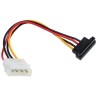 RS PRO Male SATA to Male Straight SATA Cable 100 mm 4-pin to 15-pin Polyvinyl Chloride Jacket 666-5079