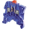 Entrelec SNK Series Disconnect Terminal Block Blue 4mm² 1-Level Screw Clamp 400V AC 25A 1SNK505320R0000