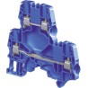 Entrelec ZS4-D2 Series Double Level Terminal Block Blue 4mm² 2-Level Screw ATEX 1SNK505220R0000
