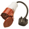 Megger PAT Testing Cable 4 Pins with Integrated Cover Cap for Use With PAT 400 1000-767