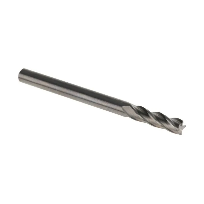 Dormer Solid Carbide End Mill 4 mm Cutter Diameter, 14 mm Cut Length, 50 mm Overall Length, Plain Shank, Centre S9044.0