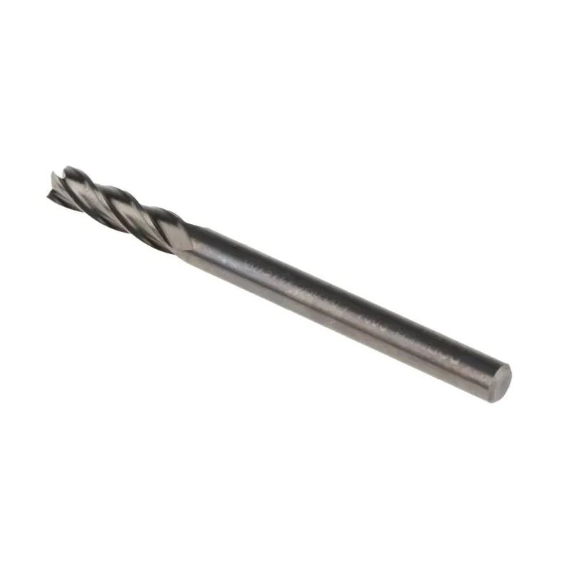 Dormer Solid Carbide End Mill 4 mm Cutter Diameter, 14 mm Cut Length, 50 mm Overall Length, Plain Shank, Centre S9044.0