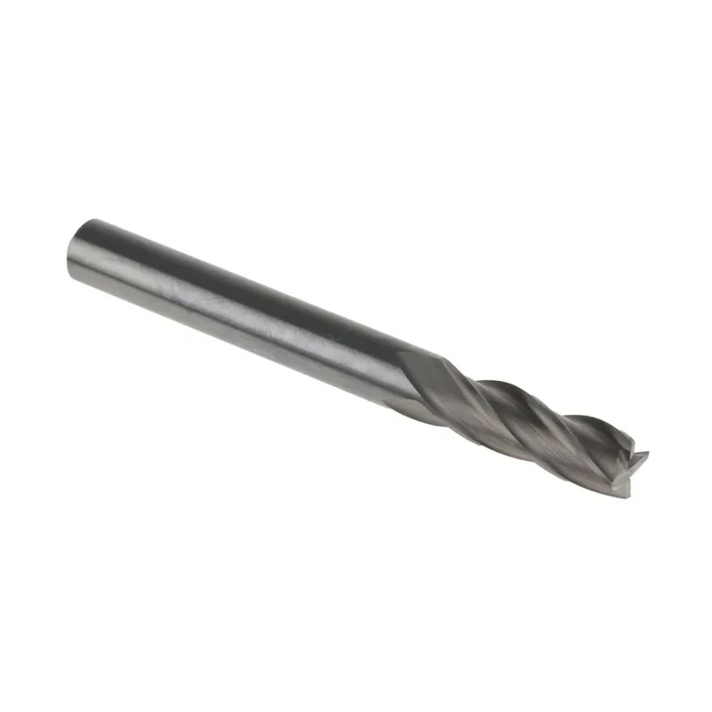 Dormer Solid Carbide End Mill, 6 mm Cutter Diameter, 6 mm Shank, 19 mm Cut Length, 57 mm Overall Length, 4 Flutes S9046.0