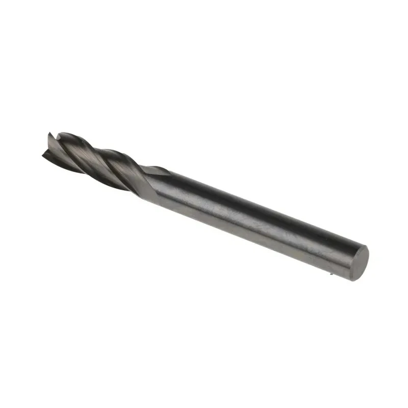 Dormer Solid Carbide End Mill, 6 mm Cutter Diameter, 6 mm Shank, 19 mm Cut Length, 57 mm Overall Length, 4 Flutes S9046.0