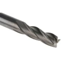 Dormer Solid Carbide End Mill, 6 mm Cutter Diameter, 6 mm Shank, 19 mm Cut Length, 57 mm Overall Length, 4 Flutes S9046.0