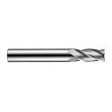 Dormer Solid Carbide End Mill, 6 mm Cutter Diameter, 6 mm Shank, 19 mm Cut Length, 57 mm Overall Length, 4 Flutes S9046.0