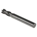 Dormer End Mill Solid Carbide 8 mm Cutter, 8 mm Shank Diameter, 19 mm Cut Length, 4 Flutes, Bright Finish S9048.0