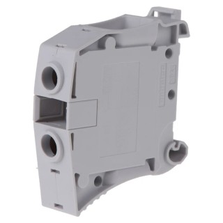 Entrelec ZS35 Series Grey Feed Through Terminal Block 2-Level Screw Terminal 35mm² 125A 1000V AC 1SNK516010R0000