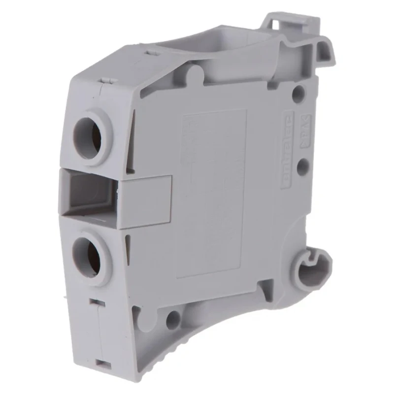 Entrelec ZS35 Series Grey Feed Through Terminal Block 2-Level Screw Terminal 35mm² 125A 1000V AC 1SNK516010R0000