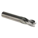 Dormer Solid Carbide End Mill 12 mm Cutter Diameter, 25 mm Cut Length, 12 mm Shank Diameter, 4 Flutes, Bright S90412.0