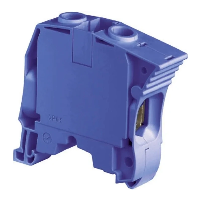 Entrelec ZS35 Series Blue Feed Through Terminal Block 35mm², 2-Level, Screw Termination, 1000V AC, 125A 1SNK516020R0000