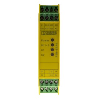Phoenix Contact Multifunction Safety Relay PSR-SCP-24UC/ESA4/2X1/1X2 24V AC/DC, 2 Safety Contacts, 1 Auxiliary Contact ESA4