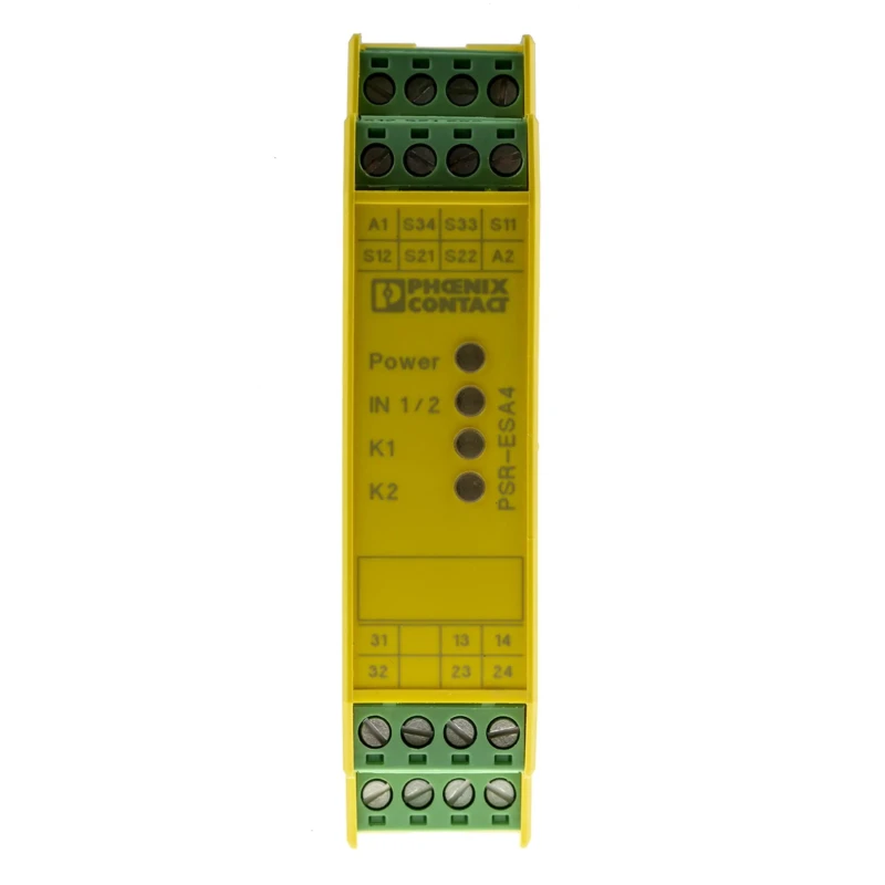 Phoenix Contact Multifunction Safety Relay PSR-SCP-24UC/ESA4/2X1/1X2 24V AC/DC, 2 Safety Contacts, 1 Auxiliary Contact ESA4