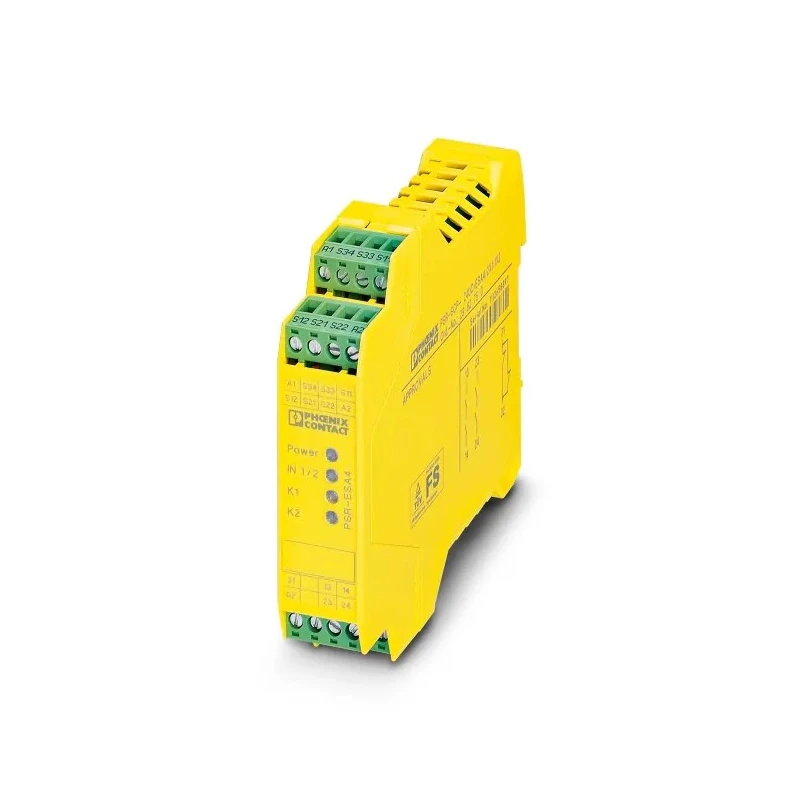 Phoenix Contact Multifunction Safety Relay PSR-SCP-24UC/ESA4/2X1/1X2 24V AC/DC, 2 Safety Contacts, 1 Auxiliary Contact ESA4