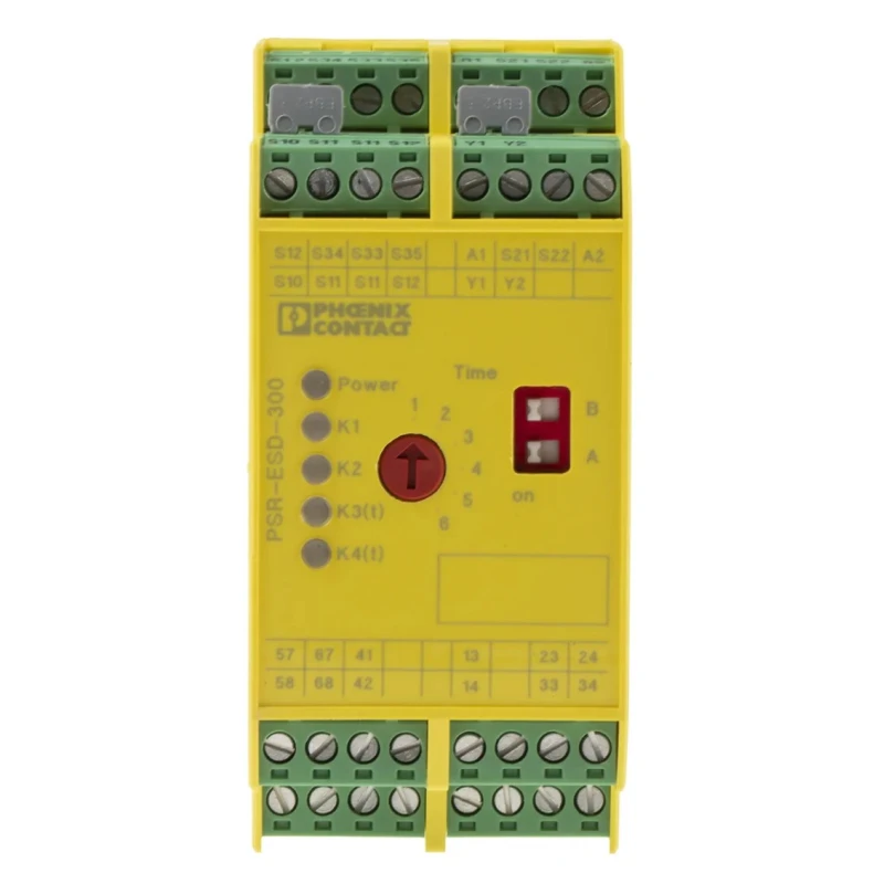 Phoenix Contact 24V dc Safety Relay, 6 Safety Contacts, DIN Rail Mount, 3.72W Power, PSR-SCP-24DC/ESD/5X1/1X2/300 2981428