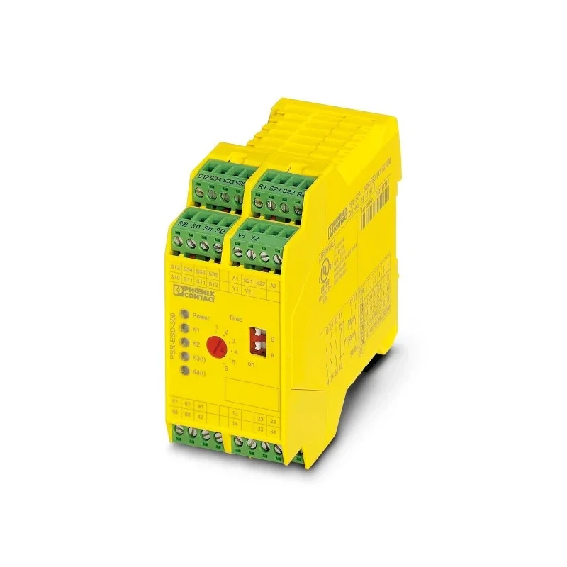 Phoenix Contact 24V dc Safety Relay, 6 Safety Contacts, DIN Rail Mount, 3.72W Power, PSR-SCP-24DC/ESD/5X1/1X2/300 2981428