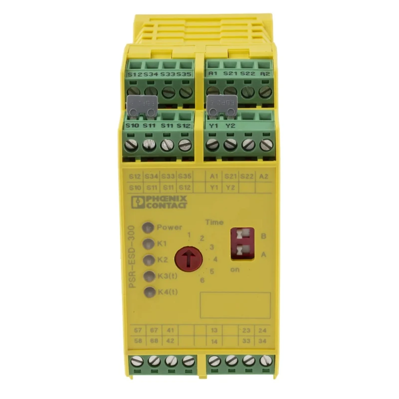 Phoenix Contact 24V dc Safety Relay, 6 Safety Contacts, DIN Rail Mount, 3.72W Power, PSR-SCP-24DC/ESD/5X1/1X2/300 2981428