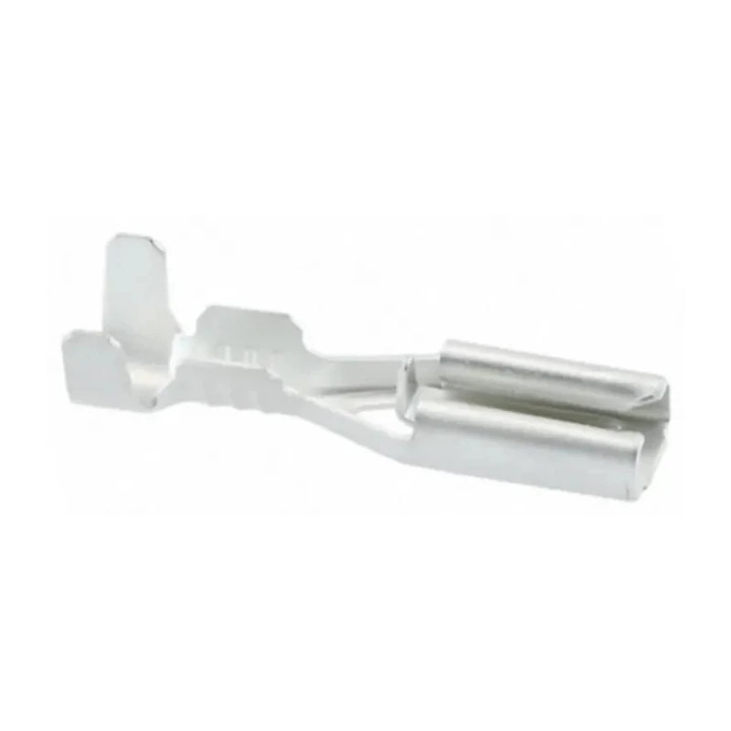 TE Connectivity Positive Lock .110 Mk III Black Uninsulated Female Spade Connector, Crimp Termination, 2.79 x 0.81 1742975-1