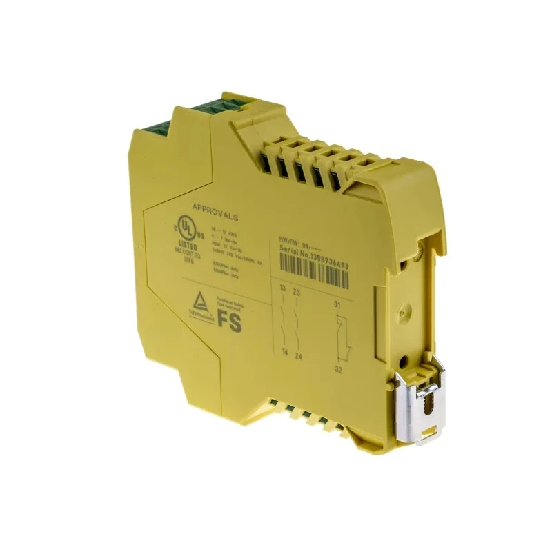 Phoenix Contact Safety Relay 24V AC/DC, 2 Safety Contacts, 1 Auxiliary Contact, IP67, Model THC4 