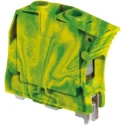Entrelec ZS35 Series Earth Terminal Block Yellow Green 35mm² 1-Level Screw ATEX 1SNK516150R0000