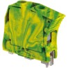 Entrelec ZS35 Series Earth Terminal Block Yellow Green 35mm² 1-Level Screw ATEX 1SNK516150R0000
