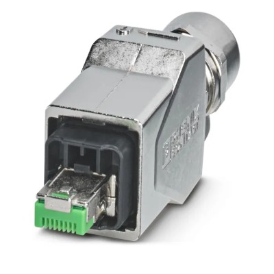 Phoenix Contact CUC Series RJ45 Connector Male, Cable Mount, Cat5 Shielded Straight 1 Port 8 Way RJ45