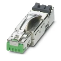 Phoenix Contact CUC Series RJ45 Connector Male Cable Cat5 Shielded Straight 1 Port 8 Way 1421126