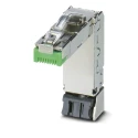 Phoenix Contact CUC Series RJ45 Connector Male, Cable Mount, Cat5 Shielded Right Angle 1 Port 8 Way 1421877