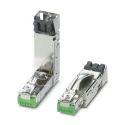 Phoenix Contact CUC Series RJ45 Connector Male, Cable Mount, Cat5 Shielded Right Angle 1 Port 8 Way 1421877