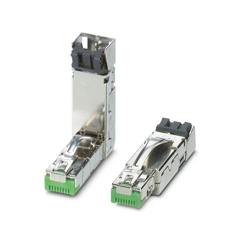Phoenix Contact CUC Series RJ45 Connector Male, Cable Mount, Cat5 Shielded Right Angle 1 Port 8 Way 1421877