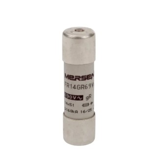 Mersen 12A FF Ceramic Cartridge Fuse, Protistor Series, 14 x 51 mm, 700V AC, Super Fast Acting, gR J1017183 / FR14GR69V12T