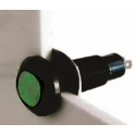 Marl Green Panel Mount Indicator, 110V AC, 6mA Current, Solder Tab Termination, IP67, Model 698-532-75