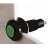 Marl Green Panel Mount Indicator, 110V AC, 6mA Current, Solder Tab Termination, IP67, Model 698-532-75