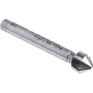 Dormer High Speed Steel Drill Bit 10 mm Head Diameter, 3 Flutes, 90° Countersink Angle G13610.0