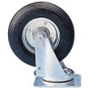 RS PRO Swivel Castor Wheel 260 mm Diameter Rubber Wheel 150 kg Load Capacity Model 666-7602