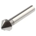 Dormer High Speed Steel Countersink Drill Bit, 8 mm Head Diameter, 3 Flute, 90° Angle, 50 mm Length, 1 Piece G1368.0
