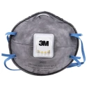 NEUTRAL 9900 Speciality Series Valved Respirator Mask Flat Fold Moulded Grey 10 Per Pack FFP2