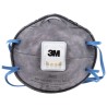 NEUTRAL 9900 Speciality Series Valved Respirator Mask Flat Fold Moulded Grey 10 Per Pack FFP2