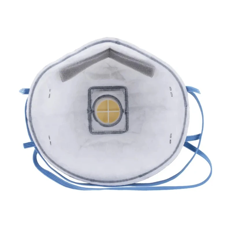 NEUTRAL 9900 Speciality Series Valved Respirator Mask Flat Fold Moulded Grey 10 Per Pack FFP2