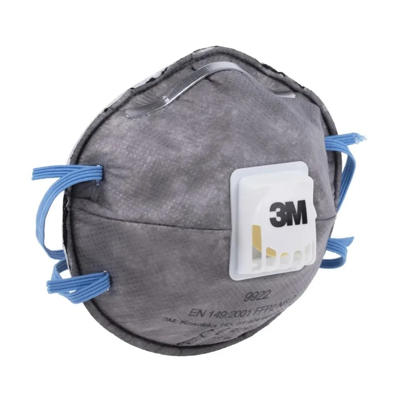 NEUTRAL 9900 Speciality Series Valved Respirator Mask Flat Fold Moulded Grey 10 Per Pack FFP2