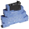 Finder 38 Series Interface Relay, DIN Rail Mount, 24V dc Coil Voltage, SPST Contact, 6A Switching Current 38.41.7.024.9024