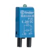 Finder Pluggable Function Module 6-24V DC Green LED Compact Design 99.80.9.024.99