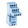 Finder 8 Way 250V AC DIN Rail Relay Socket, 10A Current, Screw Terminal, Compatible with 55.34 and 55.32 Relay 94.02SMA