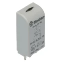 Finder Pluggable Function Module with LED Diode Green, Modular Industrial Electrical Control, Italy 99.02.9.024.99