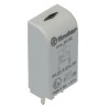 Finder Pluggable Function Module with LED Diode Green, Modular Industrial Electrical Control, Italy 99.02.9.024.99