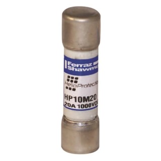 Mersen 20A GPV Glass Melamine Cartridge Fuse 10 x 38 mm HP10M20
