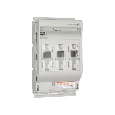 Mersen 160A Rail Mount Fuse Holder 3P-Pole 690V AC MULTIBLOC 00.ST9 Series P1023007 / 2.030.000