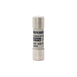 Mersen 20A FF Ceramic Cartridge Fuse 10 x 38 mm, 700V AC, Super Fast Acting, Protistor E1014580 / FR10GR69V20