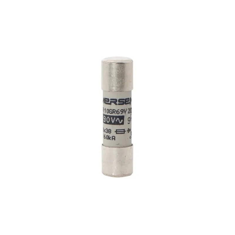Mersen 20A FF Ceramic Cartridge Fuse 10 x 38 mm, 700V AC, Super Fast Acting, Protistor E1014580 / FR10GR69V20
